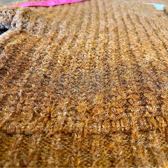 Zara 100% Polyester Brown Button Down Knitted Sweater for Girls Size 11-12 - Picture 5 of 13